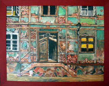 Fachwerk Huserfassade