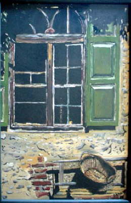 Fenster mit Korb